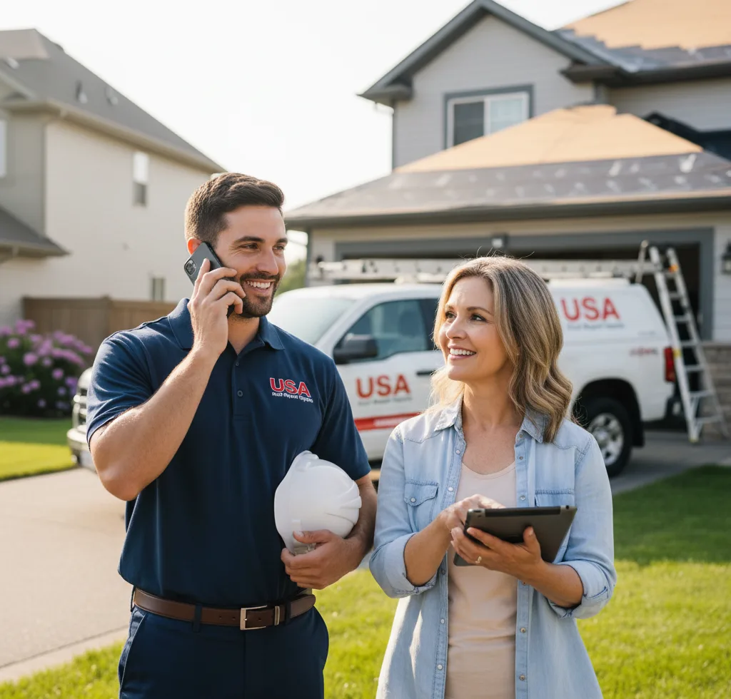 USA Roof Repair Experts customer support in Fremont